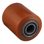 Gietijzeren palletwagenwiel, 70mm diameter, 70mm breed, 470kg draagvermogen, PR479338