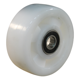 PA wiel, 100mm diameter, PA loopvlak, kogellager, LW202631