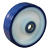 PA wiel, 125mm diameter, PU loopvlak, kogellager RVS, LW374659
