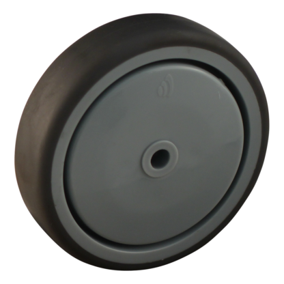 PP wiel, 100mm diameter, TPE loopvlak, kogellager, LW106367