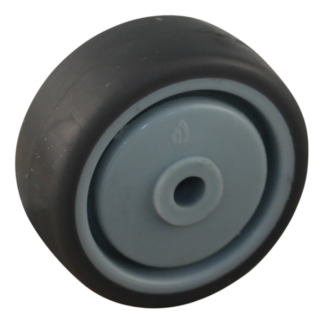 PP wiel, 50mm diameter, TPE loopvlak, kogellager, LW264567