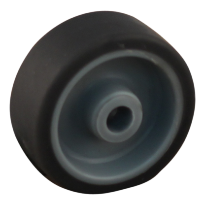 PP wiel, 75mm diameter, TPE loopvlak, glijlager, LW936298