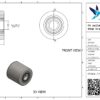 PA palletwagenwiel, 82mm diameter, 80mm breed, 700kg draagvermogen - Afbeelding 3