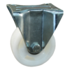 Stalen bokwiel, 100mm diameter, PA loopvlak, kogellager, 139mm bouwhoogte, BW944564