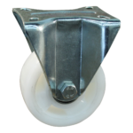 Stalen bokwiel, 100mm diameter, PA loopvlak, kogellager, 139mm bouwhoogte, BW944564