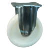 Stalen bokwiel, 200mm diameter, PA loopvlak, glijlager, 248mm bouwhoogte, BW455781