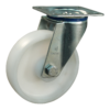 Stalen zwenkwiel, 100mm diameter, PP loopvlak, rollager, ZW475859