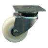 Stalen zwenkwiel, 160mm diameter, PA loopvlak, kogellager, ZW850075