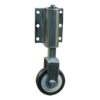Trapwiel verend, 50mm diameter, niet zwenkbaar, TW351730