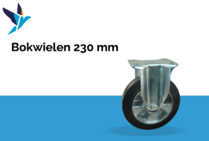 Bokwielen 230 mm