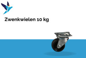 Zwenkwielen 10 kg