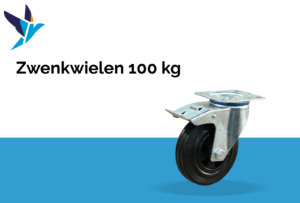 Zwenkwielen 100 kg