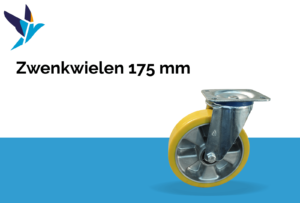 Zwenkwielen 175 mm