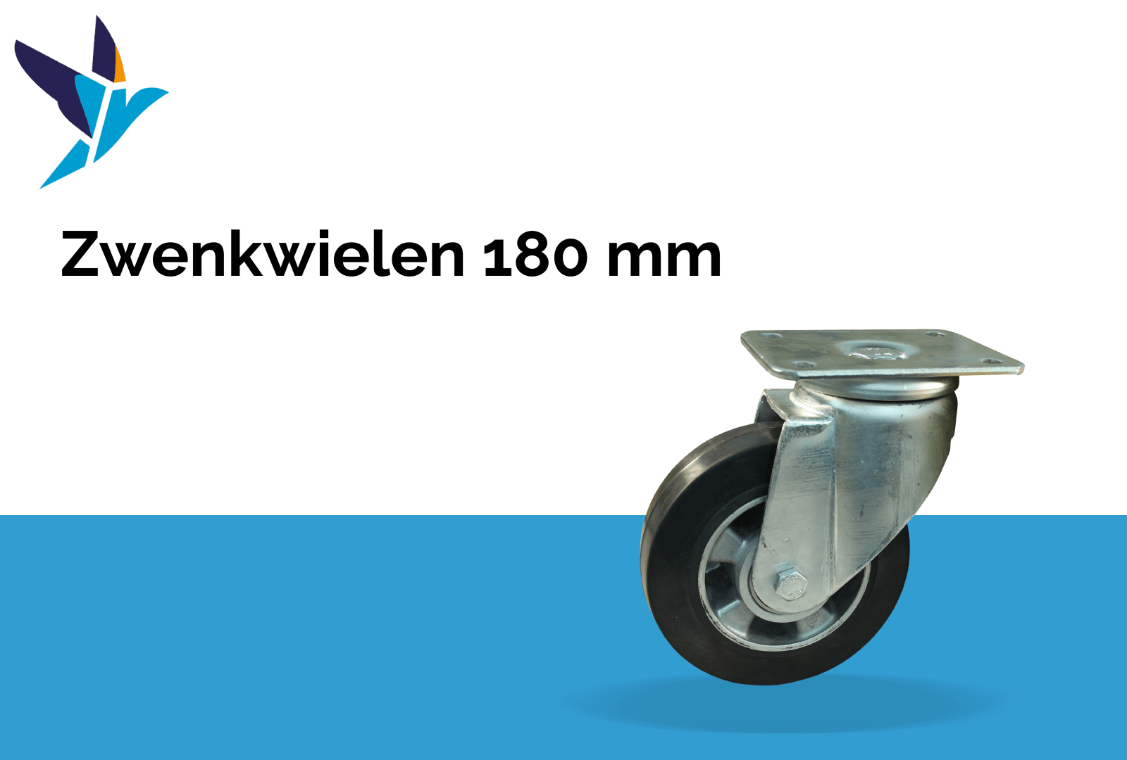 opblijven afgunst breuk Zwenkwielen 180 mm kopen? Op voorraad bij Rollers.nl!