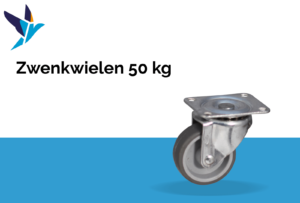 Zwenkwielen 50 kg