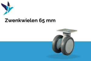 Zwenkwielen 65 mm