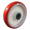 PA wiel, 200mm diameter, PU loopvlak, kogellager, LW769306