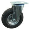 Stalen zwenkwiel, 200mm diameter, luchtband loopvlak, rollager, ZW558332