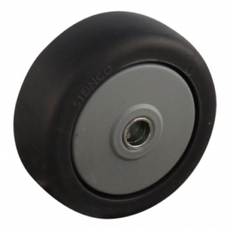 PP wiel, 50mm diameter, TPE loopvlak, kogellager, LW917172