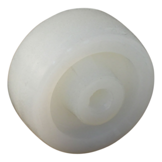 PA wiel, 65mm diameter, PA loopvlak, glijlager, LW116469