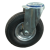 Stalen zwenkwiel, 200mm diameter, luchtband loopvlak, rollager, ZW608323