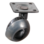 Verchroomd zwenkwiel, 51mm diameter, verchroomd loopvlak, ZW482576