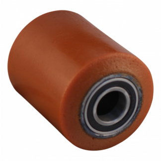 Gietijzeren palletwagenwiel, 85mm diameter, 90mm breed, 800kg draagvermogen, PR954319