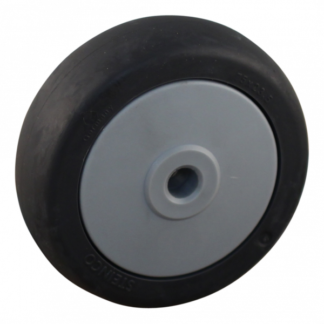 PP wiel, 75mm diameter, TPE loopvlak, glijlager, LW746234