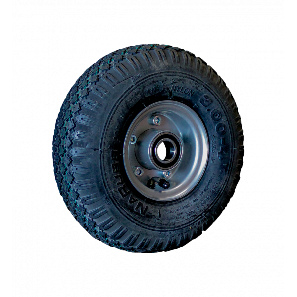 Stalen wiel, 260mm 3.00-4, luchtband 2PR, kogellager, S-2303, 25mm asgat, LW895664