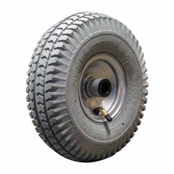 Stalen wiel, 260mm 3.00-4, luchtband 4PR, rollager, C-248, 20mm asgat, LW828175