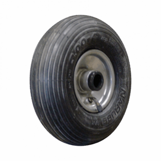 Stalen wiel, 260mm 3.00-4, luchtband 4PR, rollager, S-2301, 25mm asgat, LW763064