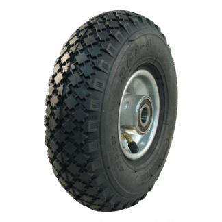 Stalen wiel, 260mm 3.00-4, luchtband 6PR, kogellager, V-6605, 20mm asgat, LW369688