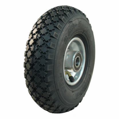 Stalen wiel, 260mm 3.00-4, luchtband 6PR, kogellager, V-6605, 20mm asgat, LW369688