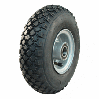 Stalen wiel, 260mm 3.00-4, luchtband 6PR, kogellager, V-6605, 25mm asgat, LW966409