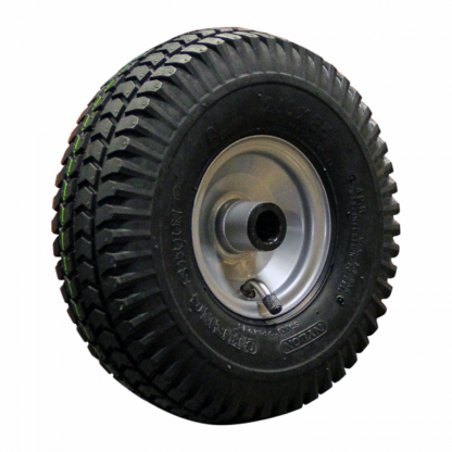 Stalen wiel, 260mm diameter, luchtband loopvlak, rollager, LW827256