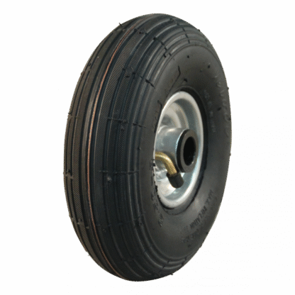 Stalen wiel, 210mm 2.50-3, luchtband 4PR, rollager, V-5501, 20mm asgat, LW504921