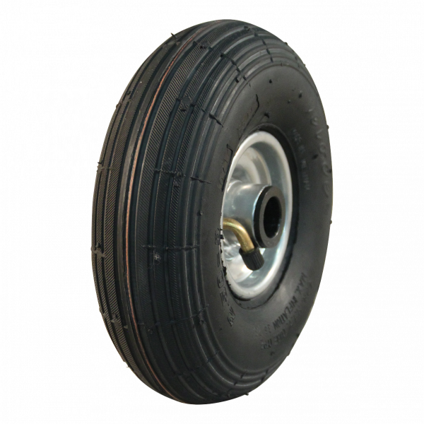 Stalen wiel, 210mm 2.50-3, luchtband 4PR, rollager, V-5501, 20mm asgat, LW504921