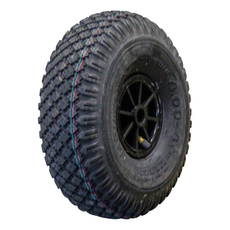 Kunststof wiel, 260mm 3.00-4, luchtband 4PR, glijlager, S-2303, 20mm asgat, LW809848