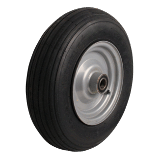 Stalen wiel, 400mm 4.80/4.00-8, luchtband 4PR, kogellager, S-2301, 20mm asgat, LW518676