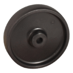 PA wiel, 100mm diameter, PA loopvlak, glijlager, LW340679