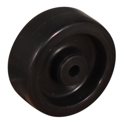 PA wiel, 50mm diameter, PA loopvlak, glijlager, LW122374
