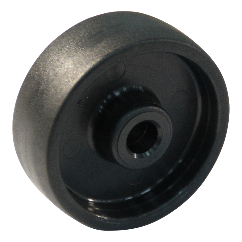 PA wiel, 50mm diameter, PA loopvlak, glijlager, LW590756