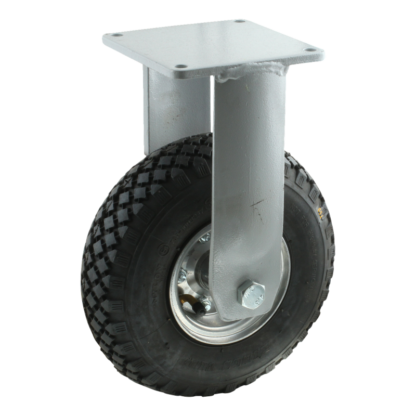 Stalen bokwiel, 260mm diameter, luchtband loopvlak, kogellager, 340mm bouwhoogte, BW635723
