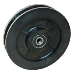 Groefwiel, PA, 140mm diameter, groeftype vierkant, GW931185