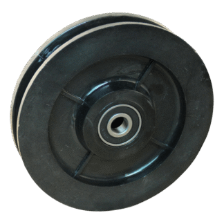 Groefwiel, PA, 140mm diameter, groeftype vierkant, GW931185