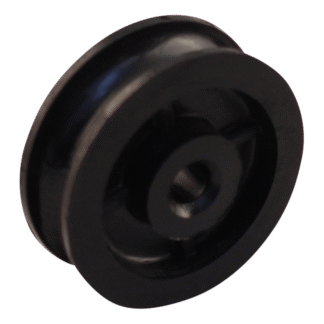 Groefwiel, PA, 50mm diameter, groeftype halfrond, GW600883
