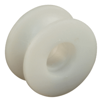 Groefwiel, PA, 60mm diameter, groeftype halfrond, GW894850