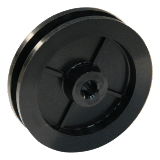 Groefwiel, PA, 90mm diameter, groeftype vierkant, GW976005