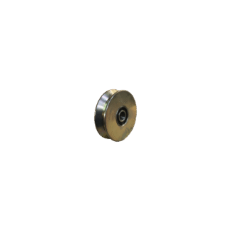 Groefwiel, gietijzer, 150mm diameter, groeftype v-vormig, GW373996