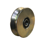 Groefwiel, gietijzer, 200mm diameter, groeftype v-vormig, GW598942